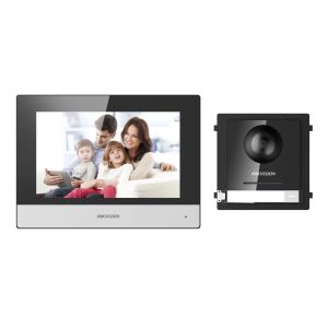 Hik vision Vid&eacute;ophone DS-KIS602 2MP PoE IP65 &Eacute;cran 7 pouces Wi-Fi