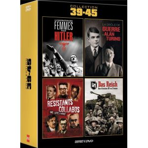 Image de Coffret Collection 39-45 [Das Reich - Résistants Collabos - La drôle de guerre d'Alan Turing - La fascination des femmes pour Hitler] [DVD]