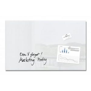 Image de Sigel GL131 - Tableau magn&eacute;tique en verre Artverum, 78 x 48 cm, super blanc