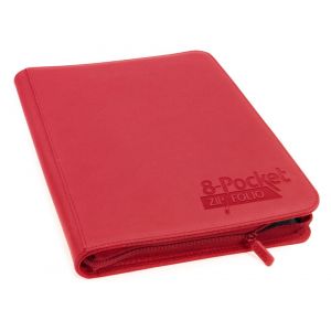 Ultimate Guard 8-Pocket ZipFolio XenoSkin Rouge