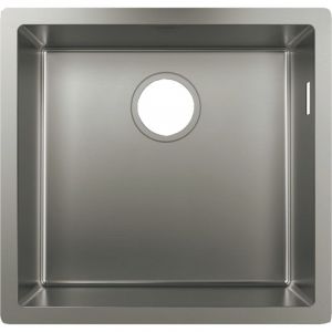 Image de Hansgrohe Evier à encastrer sous plan 1 bac S71 450 sans vidage inox - Inox