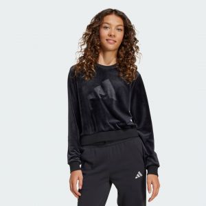 Adidas Sweat-shirt Cropped Holiday Glam Filles, pointure 128 cm - Taille 128 cm