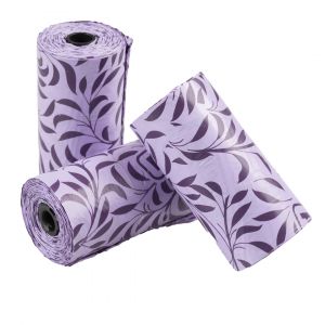Rouleau de 15 Sac à crottes pour chien Duvoplus Spice Lime (x8)