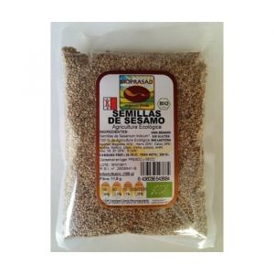 Sementes de S&eacute;samo Natural 250 g - Bioprasad