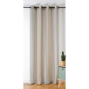 LINDER Voilage oeillet Kansas Bleu