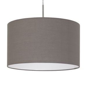 Image de Eglo Suspension PASTERI Nickel mat, 1 lumière - Moderne - Intérieur - PASTERI - Délai de livraison moyen: 2 à 3 semaines. Port gratuit France métropolitaine et Belgique dès 100 €.