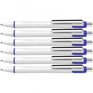 Schneider Electric Slider Xite Lot de 6 stylos à bille Bleu Largeur de trait XB