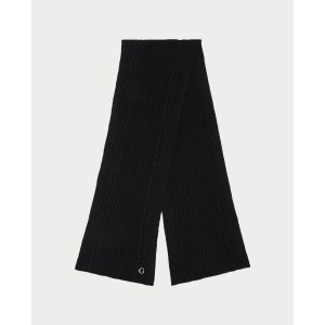 Guess Echarpe Maille G Femme Noir