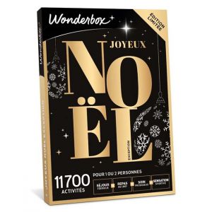Wonderbox Coffret cadeau Joyeux Noël Sensation Exception