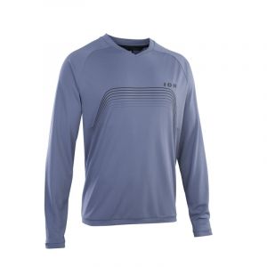 Ion Tee Traze L/S - Maillot de cyclisme taille 56, gris