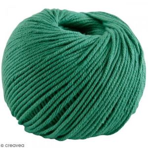 Dmc Fil Natura Medium - Vert Emeraude n&deg; 138 - 50 g