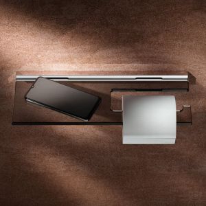 Keuco Edition 90 Square Porte-rouleau de papier toilette, 19173018000,