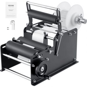 Machine d'&eacute;tiquetage - VEVOR - 15-20 pi&egrave;ces/min,Convient pour des longueurs / largeurs comprises entre 10 et 130 mm,6,53 kg