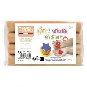Graine Créative Pâte à modeler végétale 290 g Beige