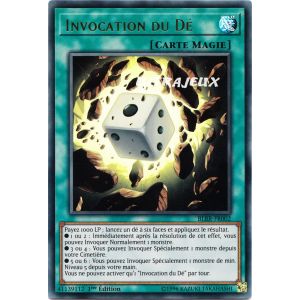 Konami Yu-Gi-Oh! - Blrr-Fr002 - Invocation Du Dé - Ultra Rare