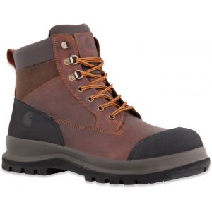 Carhartt Detroit 6 inch Rugged Flex S3 Safety Boot, Chaussure de Construction Homme, Marron fonc&eacute;, 45 EU
