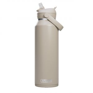 Camelbak Bouteille isotherme Thrive Flip Straw, acier inoxydable, Bouteille, Pierre, 740 ml