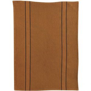 Declikdeco Torchon recyclé Lars Caramel 50 x 70