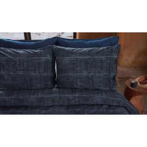 Vtwonen Vintage Indigo housse de couette - Lits-Jumeaux - 240x200/220 - Dark Blue