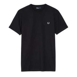 Fred Perry T-shirt Ringer T-Shirt - Couleur EU S,EU M,EU L,EU XS - Taille Noir