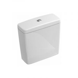 Villeroy & Boch O.novo Réservoir pour Pack WC avec raccord latérale et derrière blanc - Blanc Alpin