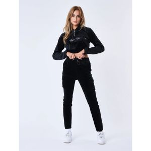 Jogging cargo velours femme Project X Paris