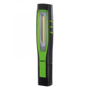 Draper Tools Baladeuse rechargeable USB LED COB SMD 1000 Lumens verte