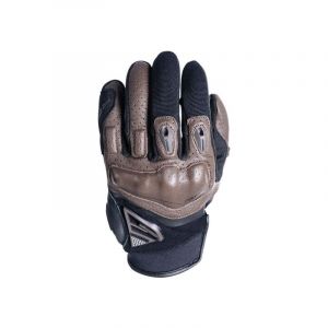 Five Gants cuir/textile RS2 21 marron- L