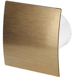 Awenta Ventilateur extrateur d'air avec minuterie 125mm Or abs Escudo