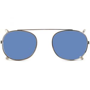 Xlab Unisex Clip-on 02 Argento/Azzurro polarizzato per 8004 stile moscot calibro 48mm S'approvisionner Ac&eacute;tate Argent Bleu clair Pantos Polaris&eacute;