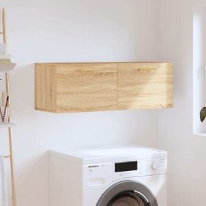 VidaXL Armoire murale chêne sonoma 100x36,5x35 cm bois d'ingénierie