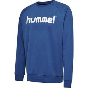Hummel Sweatshirts Go Cotton Logo - True Blue - Taille XL