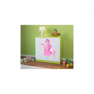 Inconnu Commode babydreams verte Princesse sur c val