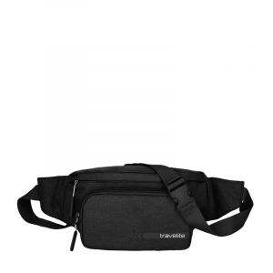 Travelite Bagage à Main Sac Banane, Bagages Série Kick Off : Sac Banane Pratique pour Les Vacances et Le Sport, 30 cm, 5 litres, Noir, Gürteltasche 30 cm, Sac Banane