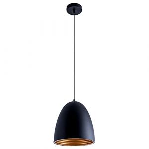 Paco Home - Suspension Cuisine Salle à Manger Lampe De Table à Manger Intérieur Doré Blanc Sans ampoules, Noir - or
