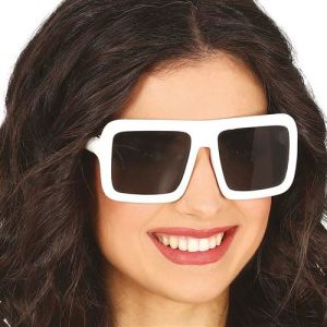 Ruedelafete Lunettes Carrées blanches