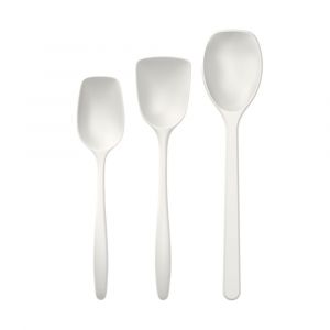 Rosti Set De 3 Cuill&egrave;res Blanc
