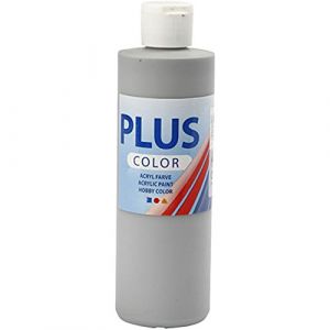 Plus color Peinture acrylique - Gris pluvieux - 1 flacon de 250 ml