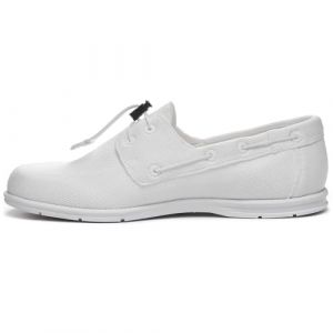 Sebago Homme Monterey Boat Shoe, White, 44 EU