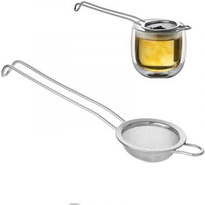 Image de Hendi Passoire à cocktail, tamis de bar, outil de cuisine, maille fine, 65x220mm, acier inoxydable