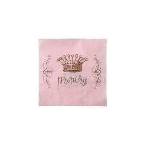 20 serviettes de table Princesse