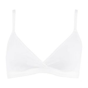 Athena Soutien-gorge triangle croisé sans armatures femme Easy econde Peau rose