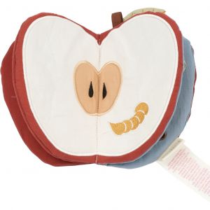 Livre pour enfant en tissu enfant Fabelab Red Apple