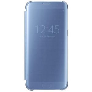 samsung galaxy s6 edge luxe miroir flip clear view coque samsung galaxy s6 edge luxe miroir flip clear view coque