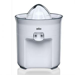 Braun Presse Agrume Electrique CJ3050WH 60W Bec antigoutte Blanc