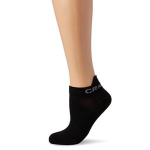 Image de Craft 1 Mi-Hautes Cool Chaussettes de Running Mixte Adulte, 9999/Noir, FR : 37-39 (Taille Fabricant : 37-39)