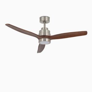 Ikohs CREATE WINDSTYLANCE DC NICKEL- Ventilateur de plafond 40 W DC Reverse