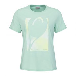 Head VETEMENTS POUR FEMME Vision Womens Mint Green T-shirt