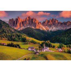 Clementoni Puzzle Compact 1000 pièces : Dolomites Magiques