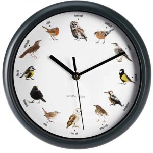 Horloge murale sons oiseaux